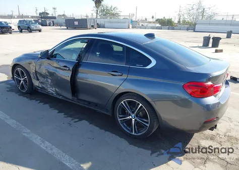 2019 BMW 430I Gran Coupe from USA, damaged, VIN WBA4J1C53KBM18925